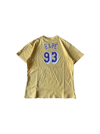 Bape x Mitchell & Ness Lakers T-shirt