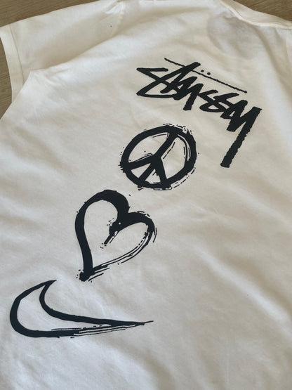 Stüssy x Nike NRG Peace, Love, Swoosh T-shirt
