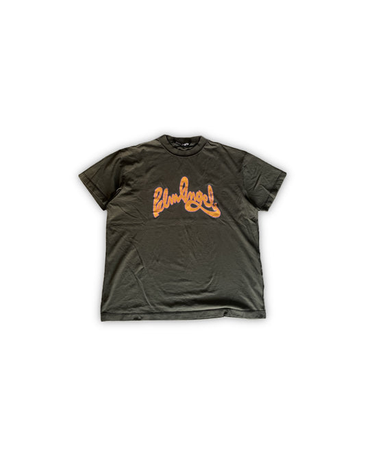 Palm Angels Logo Print Crewneck T-shirt
