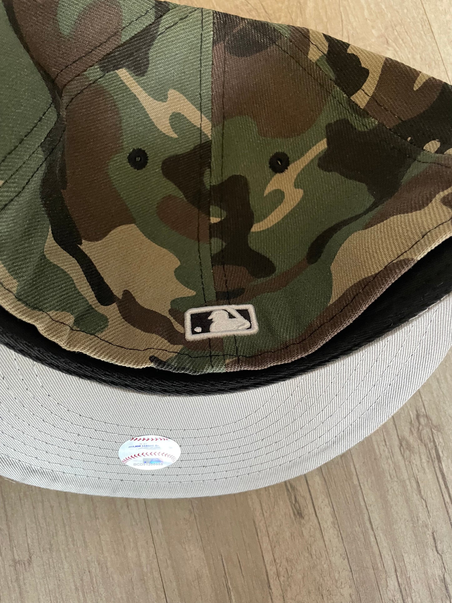 New York Yankees Camo Fitted Cap