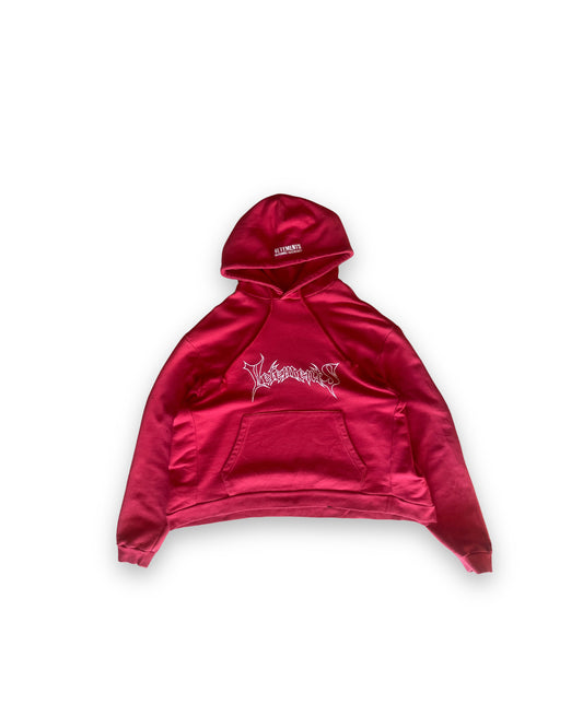 Vetements A/W17 Seoul Red Hoodie