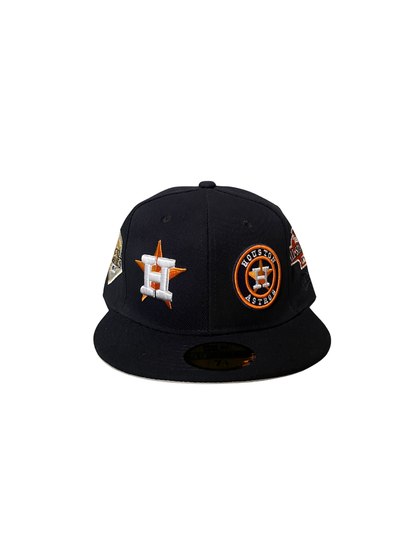 Houston Astros Evolution Patches Fitted Cap