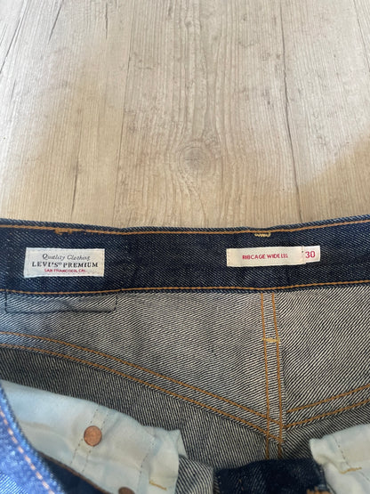 Levi’s Premium Ribcage Wide Leg