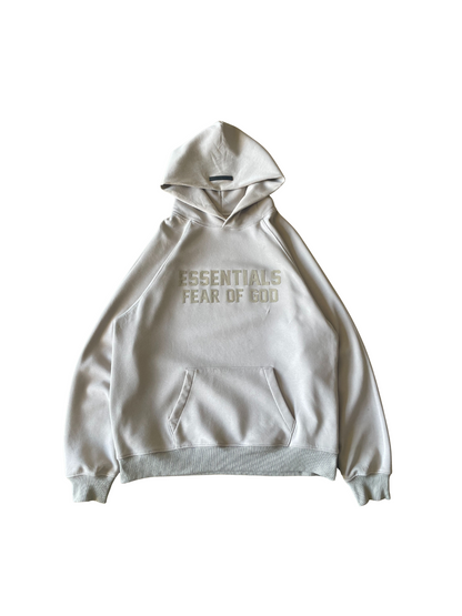 Fear Of God Essentials FW22 Beige Hoodie