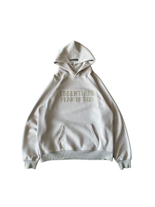 Fear Of God Essentials FW22 Beige Hoodie