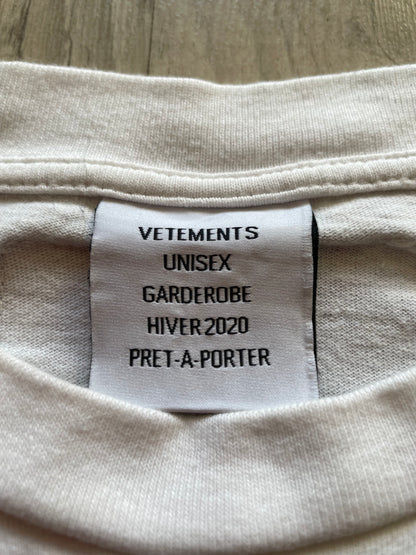 Vetements SS20 Priority Mail T-shirt