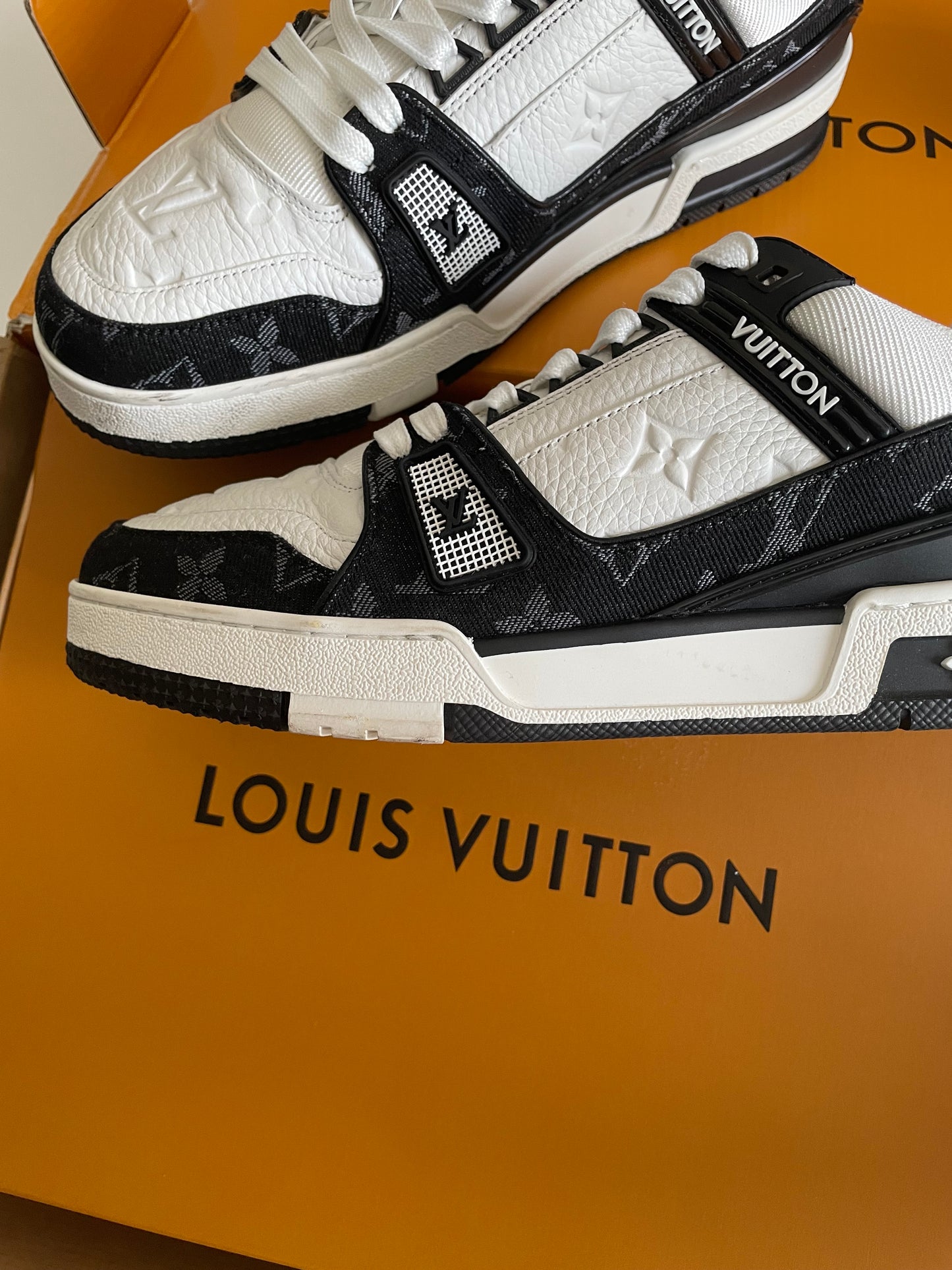 Louis Vuitton Trainer Black/White