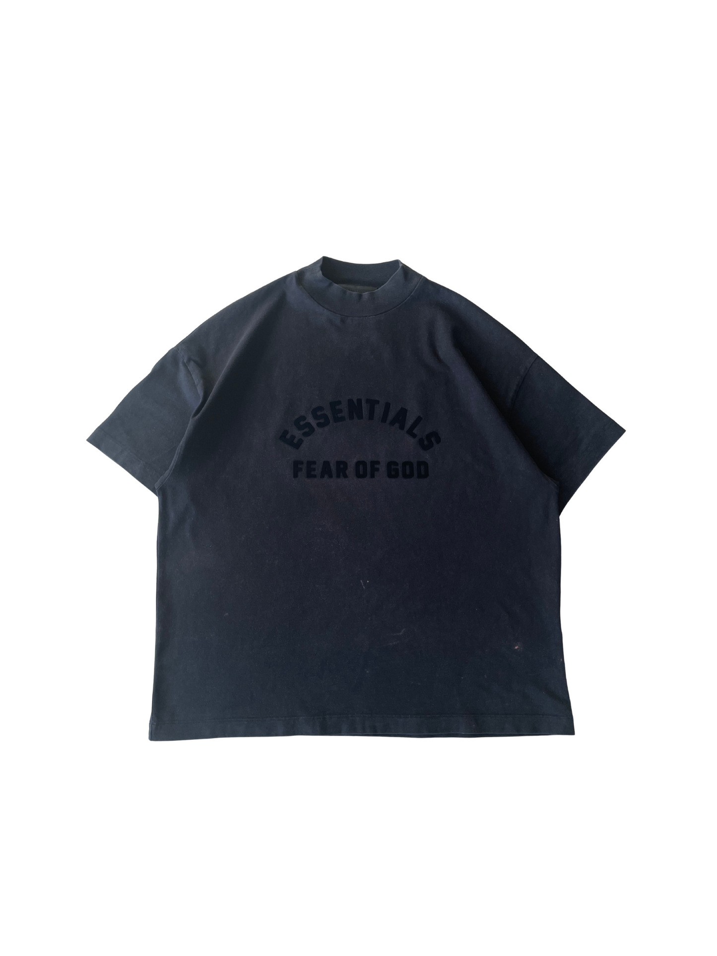 Fear of God Essentials Arch Logo Jet Black T-shirt