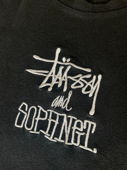 Stüssy and Sophnet Embroidered Logo T-shirt