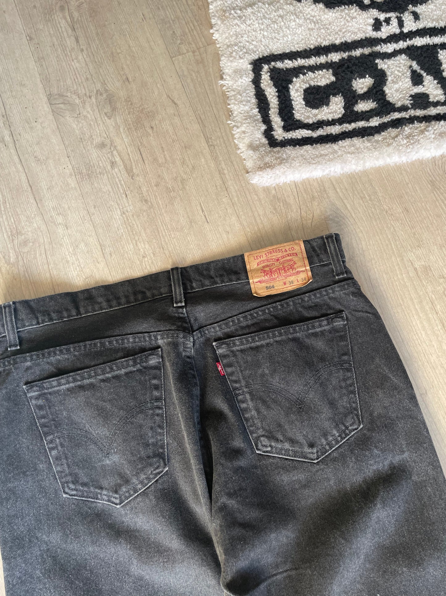 Levi’s Black Stone Wash Jeans