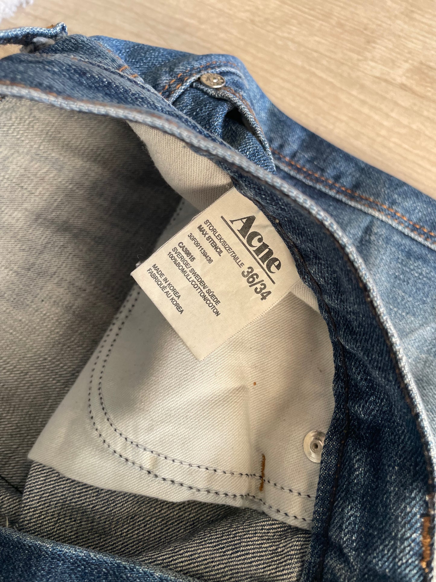 Acne Studios Stockholm Jeans