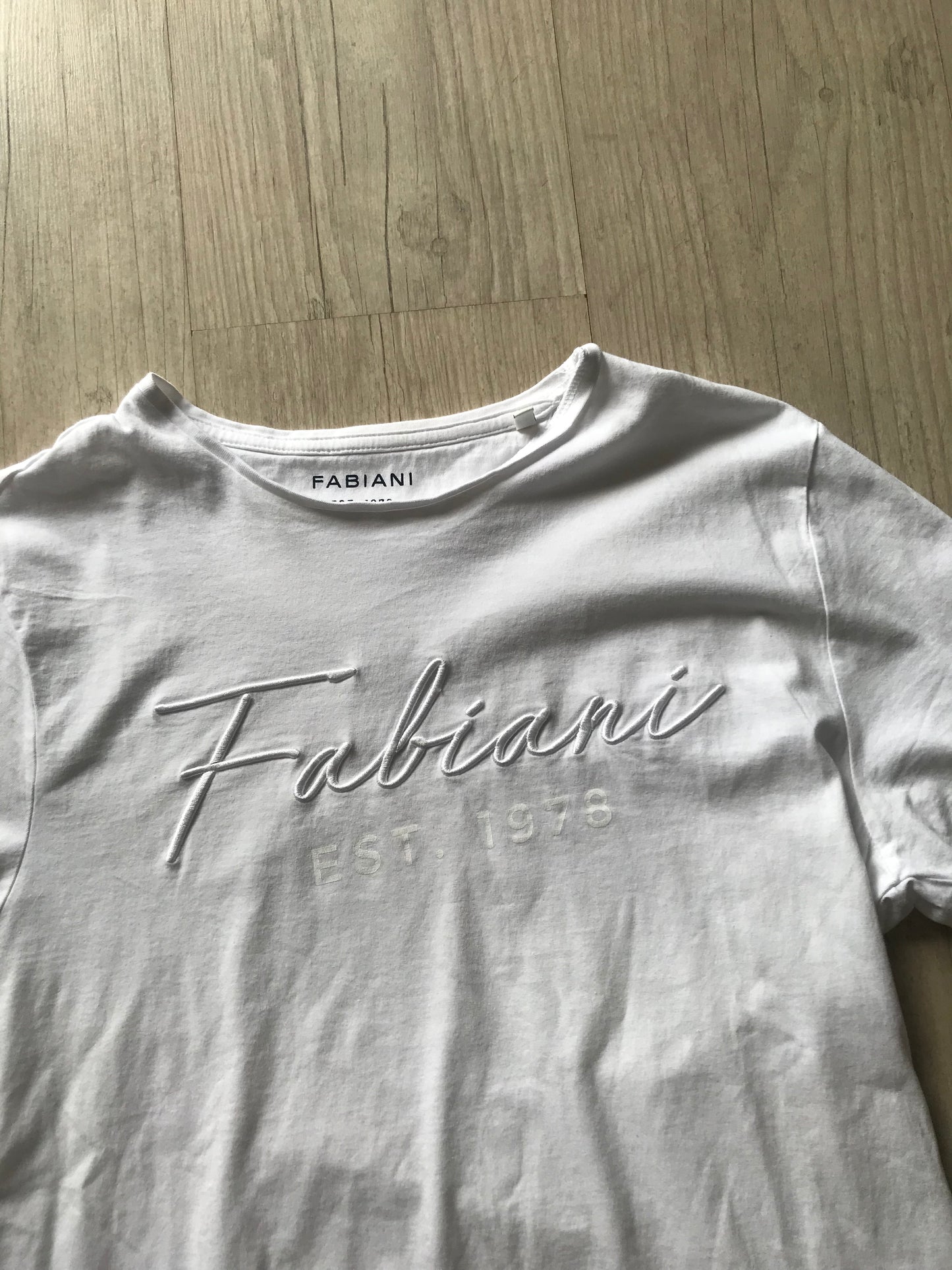 Fabiani Signature White T-shirt