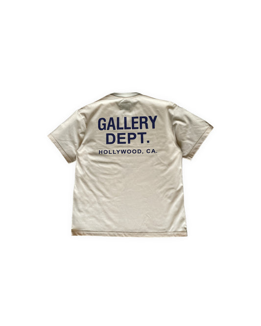 Gallery Department Hollywood California Cream/Purple T-shirt