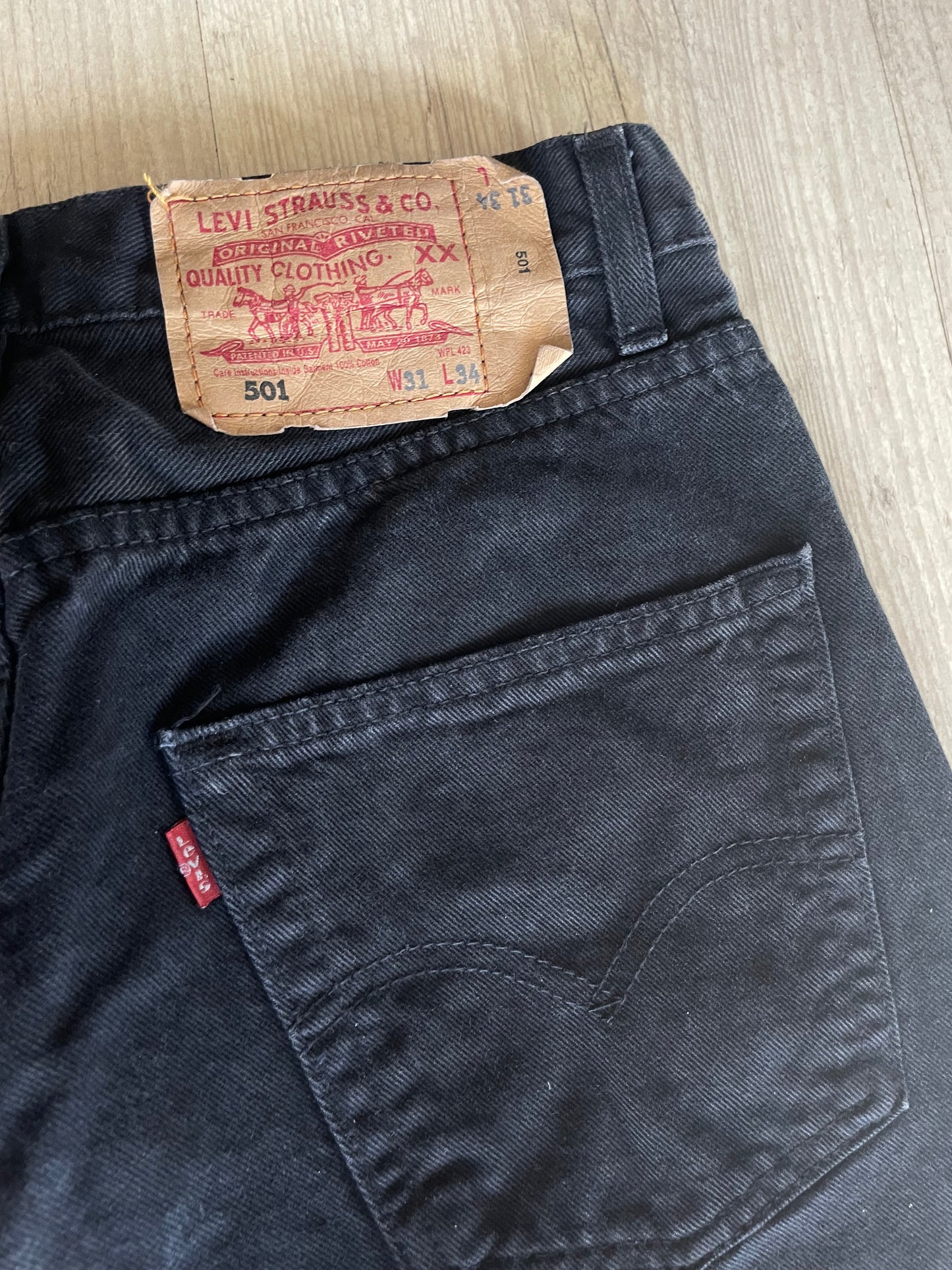 Levi’s 501 Classic Black Jeans