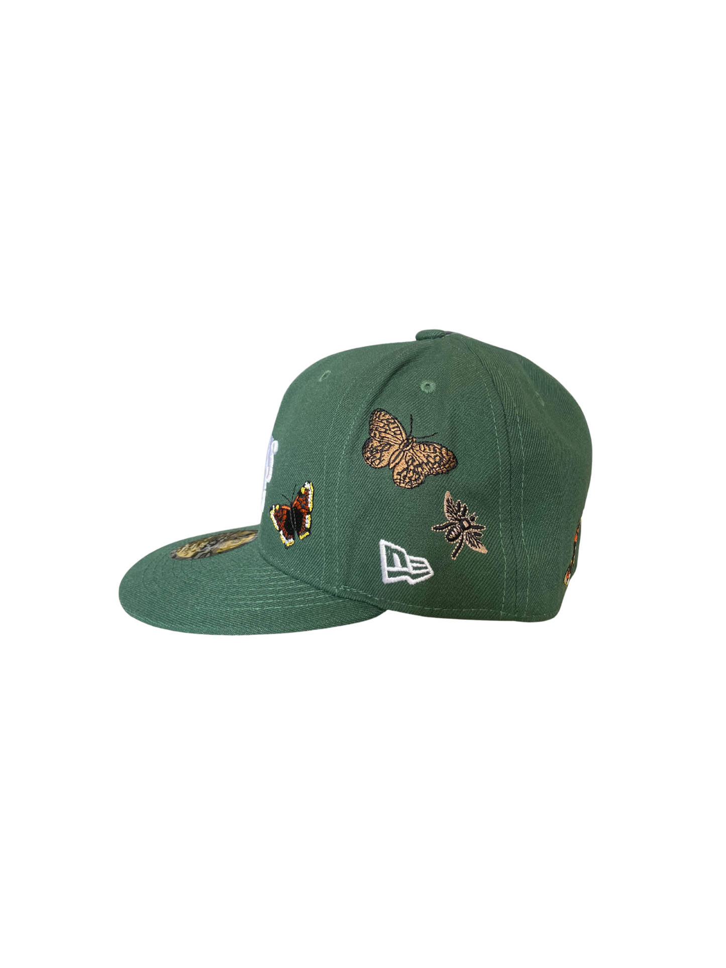 Oakland Atheltics Felt Fitted Cap
