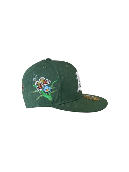 Oakland Atheltics Felt Fitted Cap