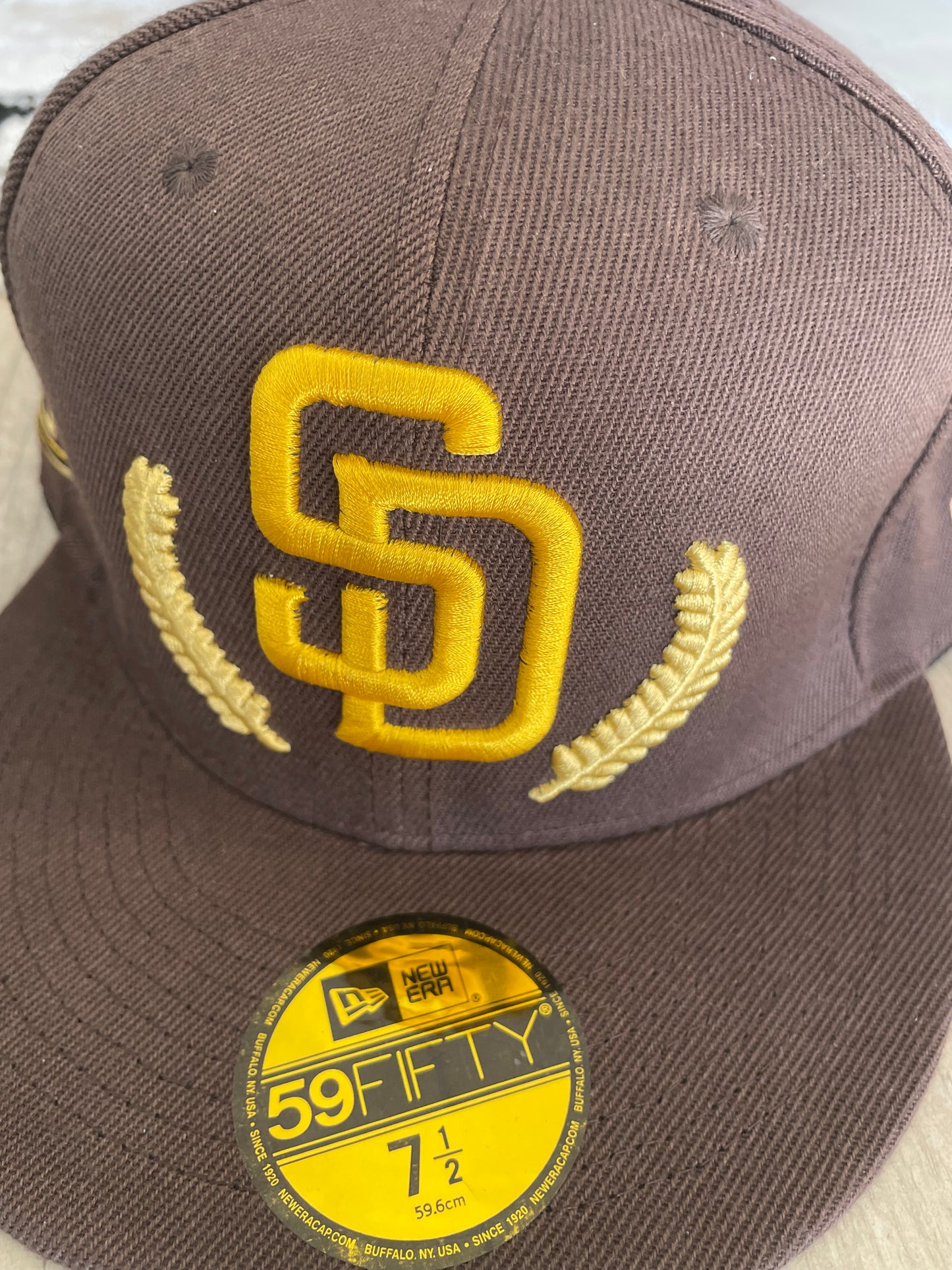 San Diego Padres Anniversary Fitted Cap