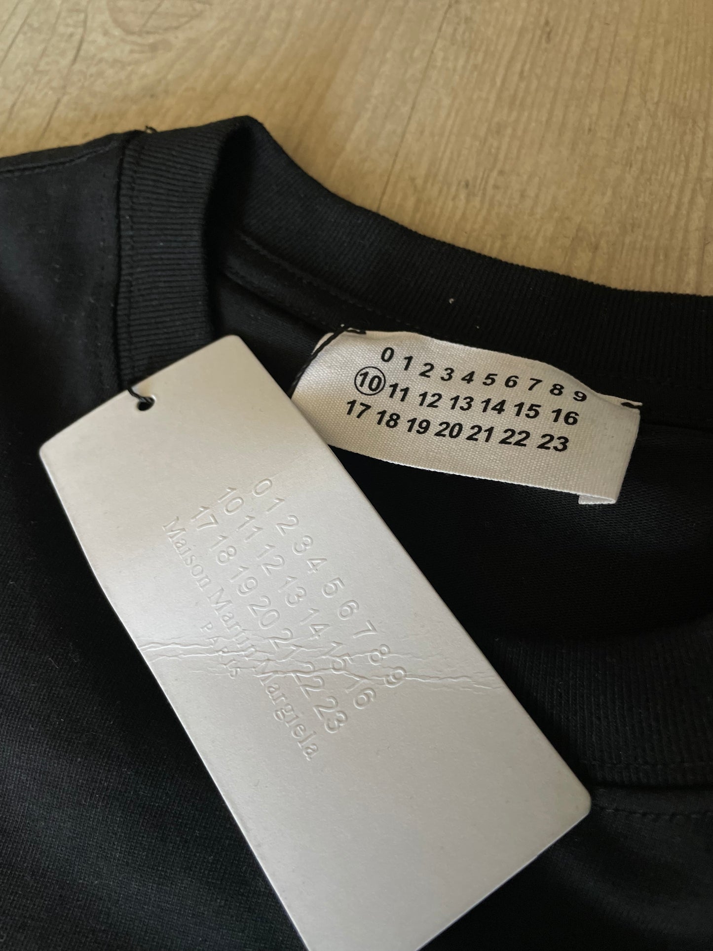 Maison Margiela MM10 Taped Numbers T-shirt