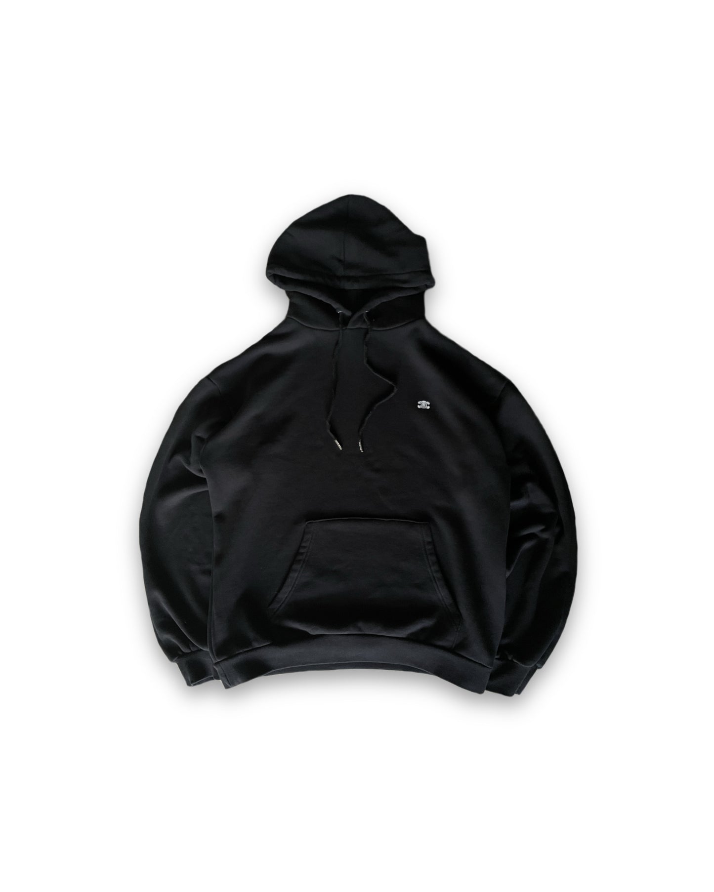 Celine Triomphe Logo Black Hoodie