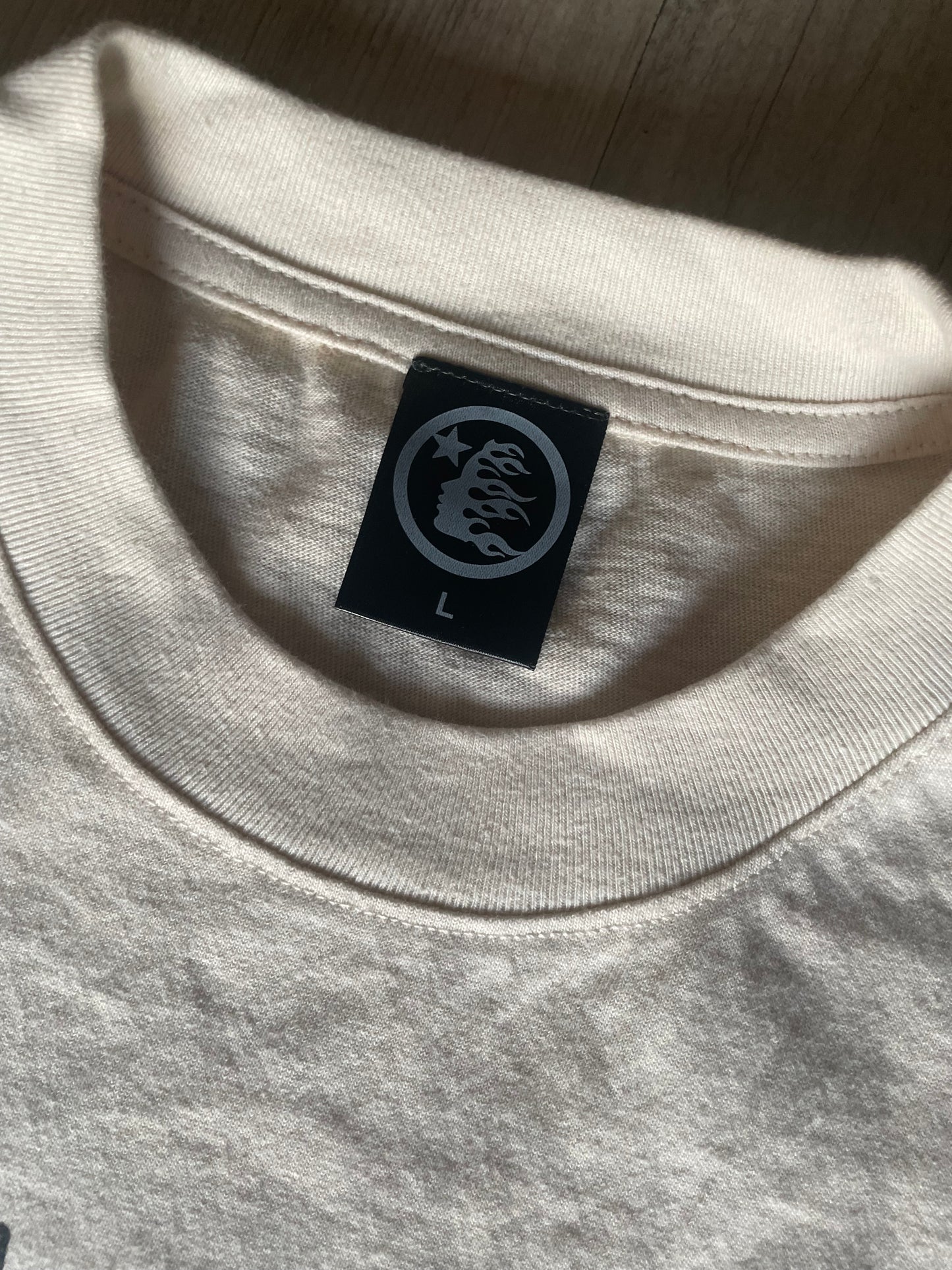 Hellstar Human Development Cream T-shirt