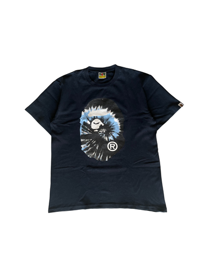 Bape Tye-Dye Ape Head T-shirt