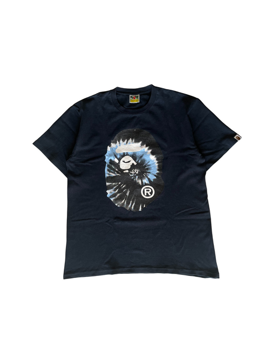 Bape Tye-Dye Ape Head T-shirt