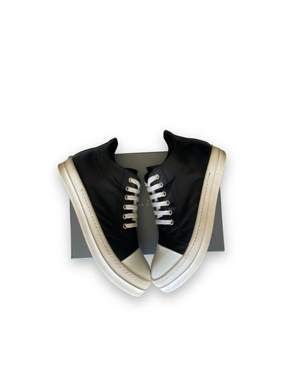 Rick Owens Ramone Low Black Leather