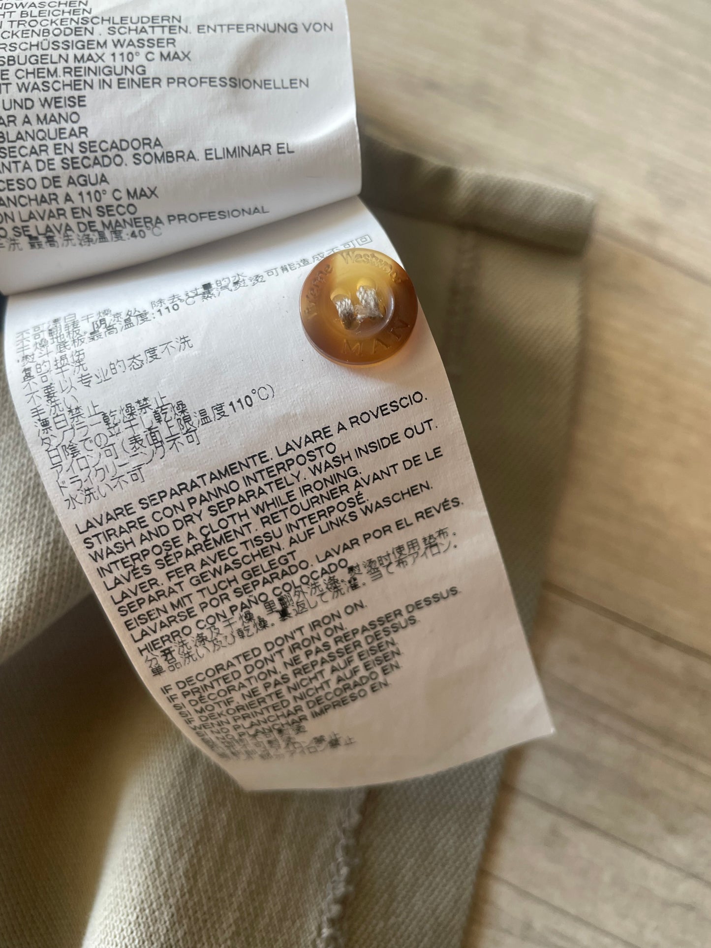 Vivienne Westwood Men’s Vintage Polo