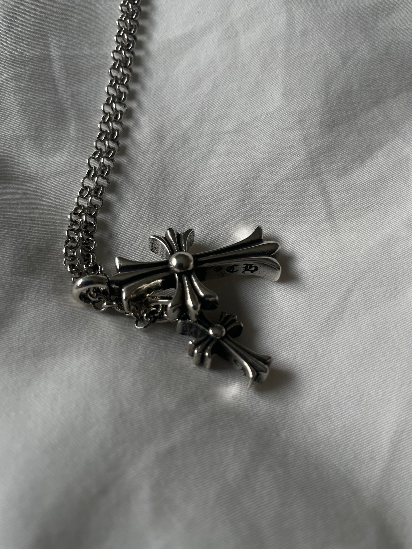 Chrome Hearts Double Cross Chain