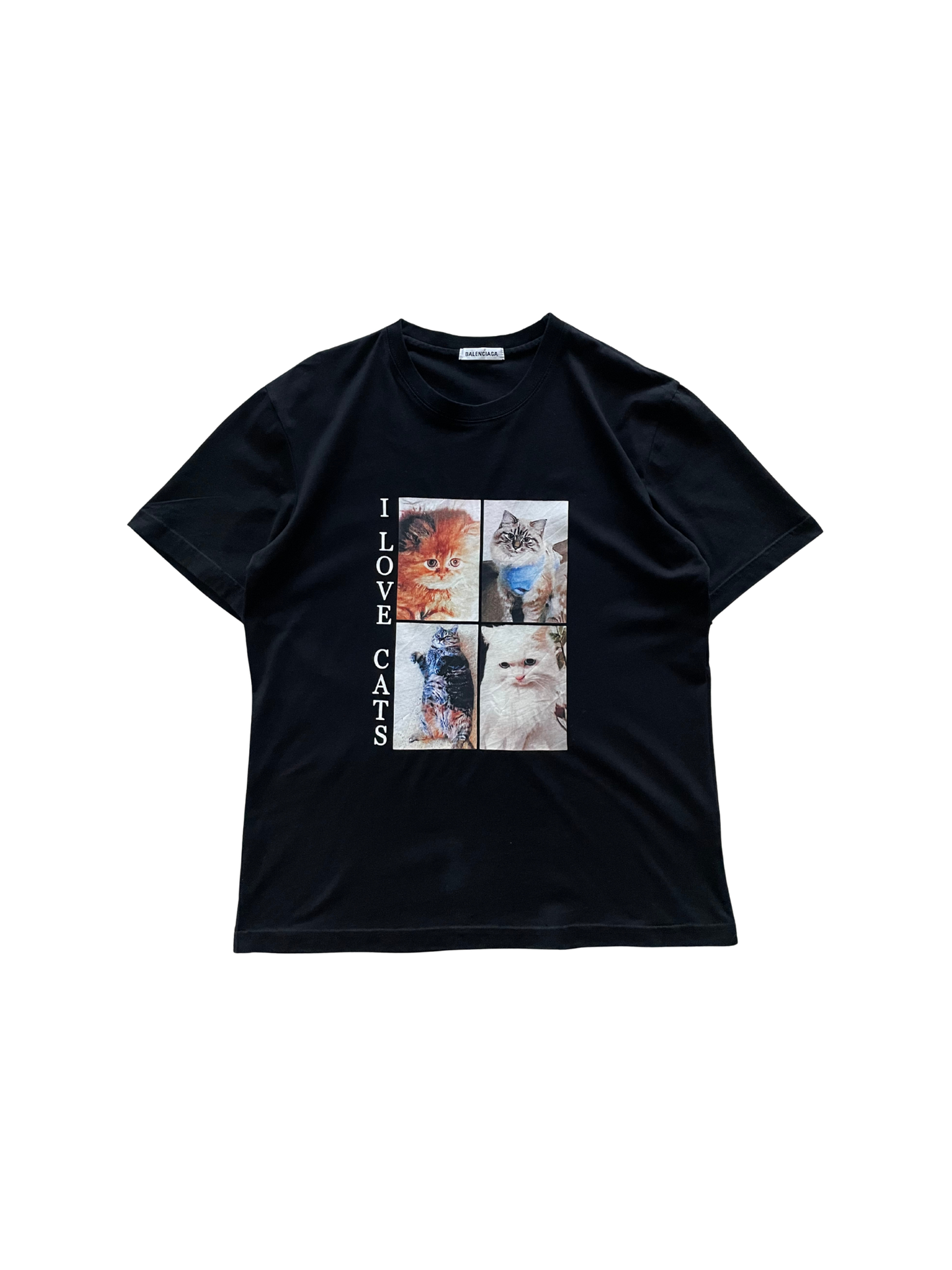 Balenciaga I Love Cats T-shirt