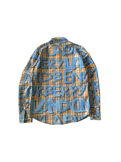 Burberry Jameson Graffiti Print Shirt