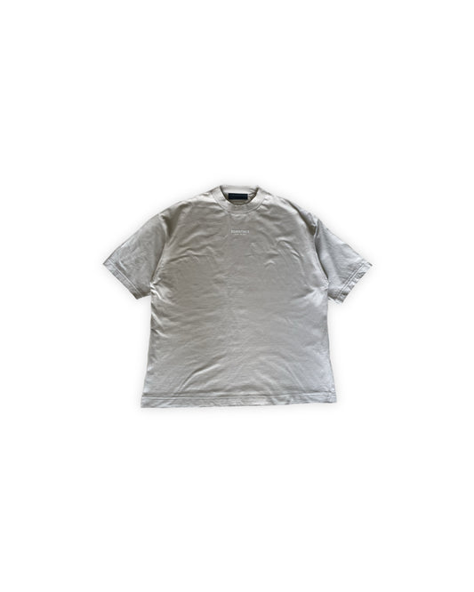 Fear of God Essentials Mock Neck T-shirt Silver Cloud