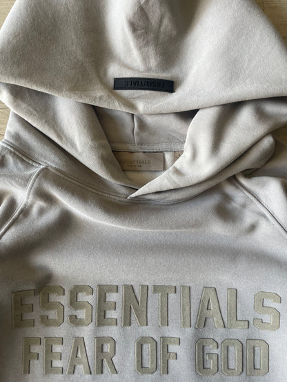 Fear Of God Essentials FW22 Beige Hoodie