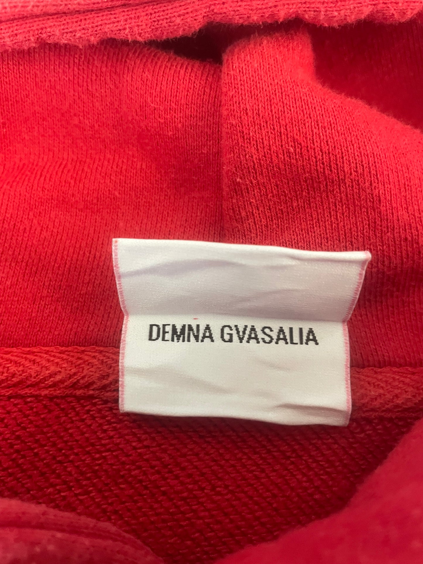 Vetements A/W17 Seoul Red Hoodie