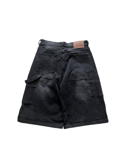 Handmade Double-Knee Denim Shorts