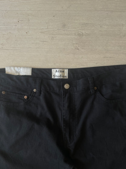 Acne Studios Stockholm Slim Black Jeans