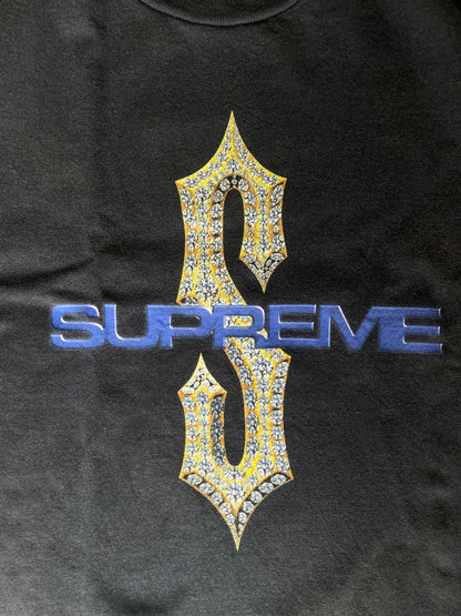 Supreme Diamond S Black T-shirt