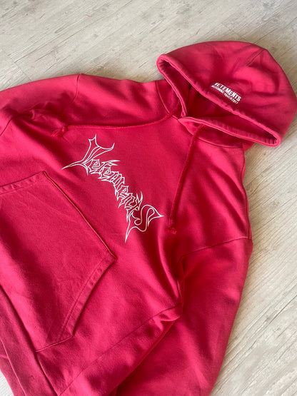 Vetements A/W17 Seoul Red Hoodie