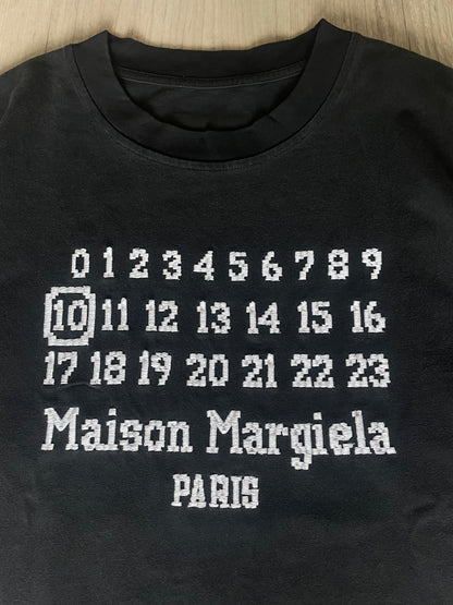Maison Margiela Embroidered  Numbers T-shirts