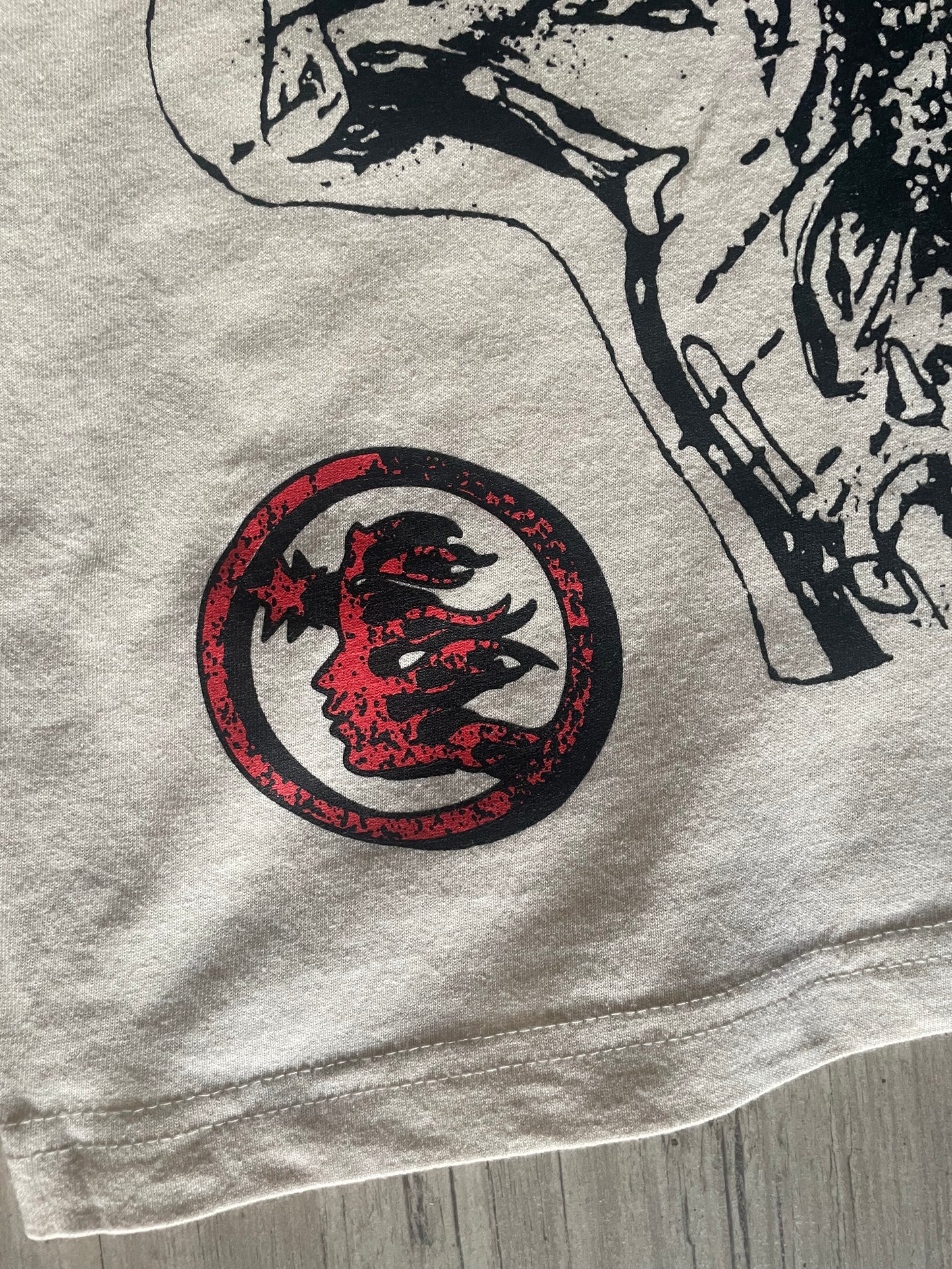 Hellstar Human Development Cream T-shirt