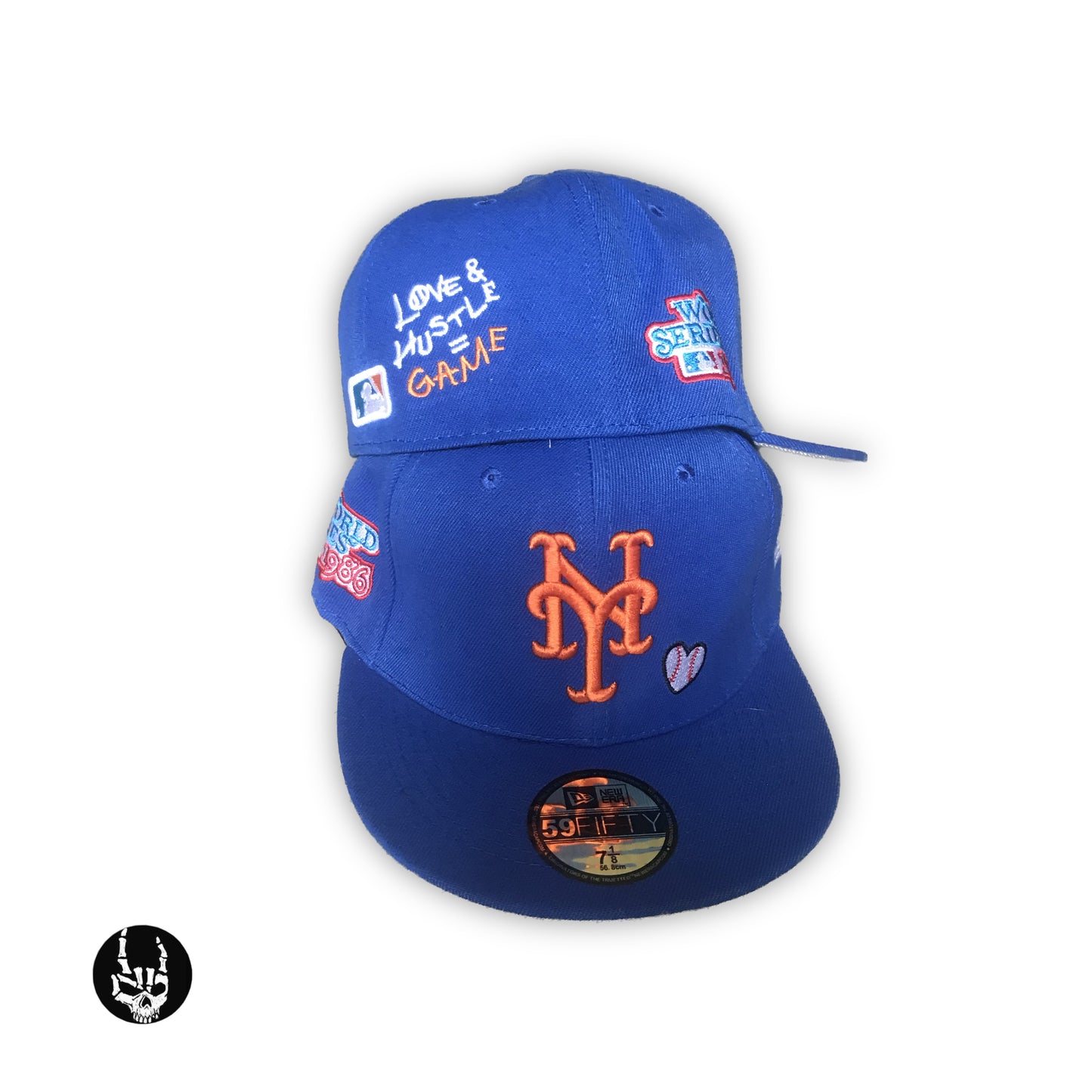 NY Mets Team Love Fitted Cap Cap