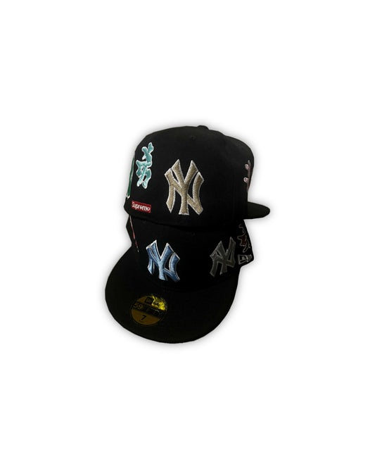 Supreme x New Era NY Fitted Cap