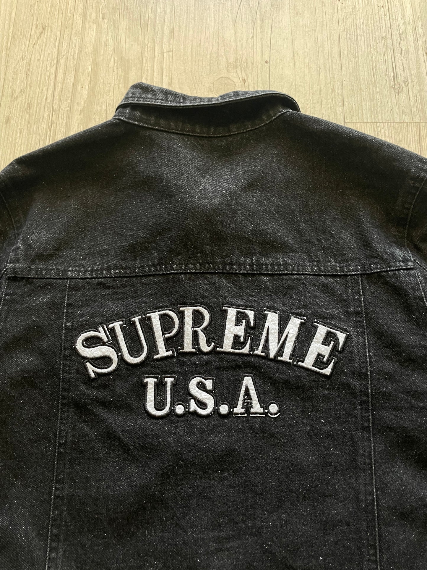 Supreme U.S.A. SS16 Denim Trucker Jacket