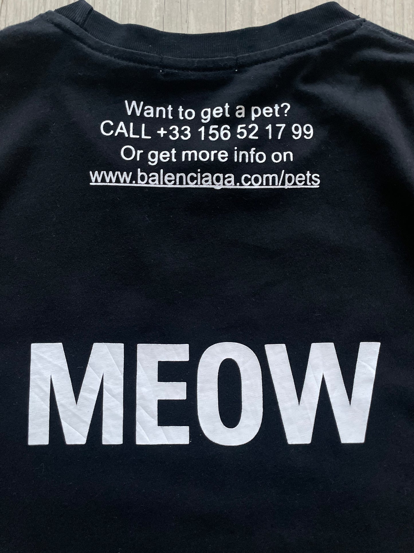 Balenciaga I Love Cats T-shirt