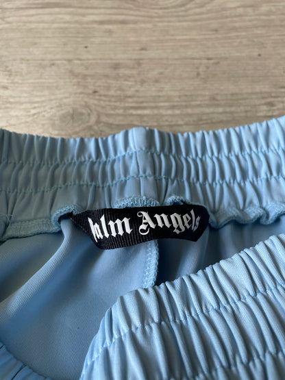 Palm Angels Baby Blue Trackshorts