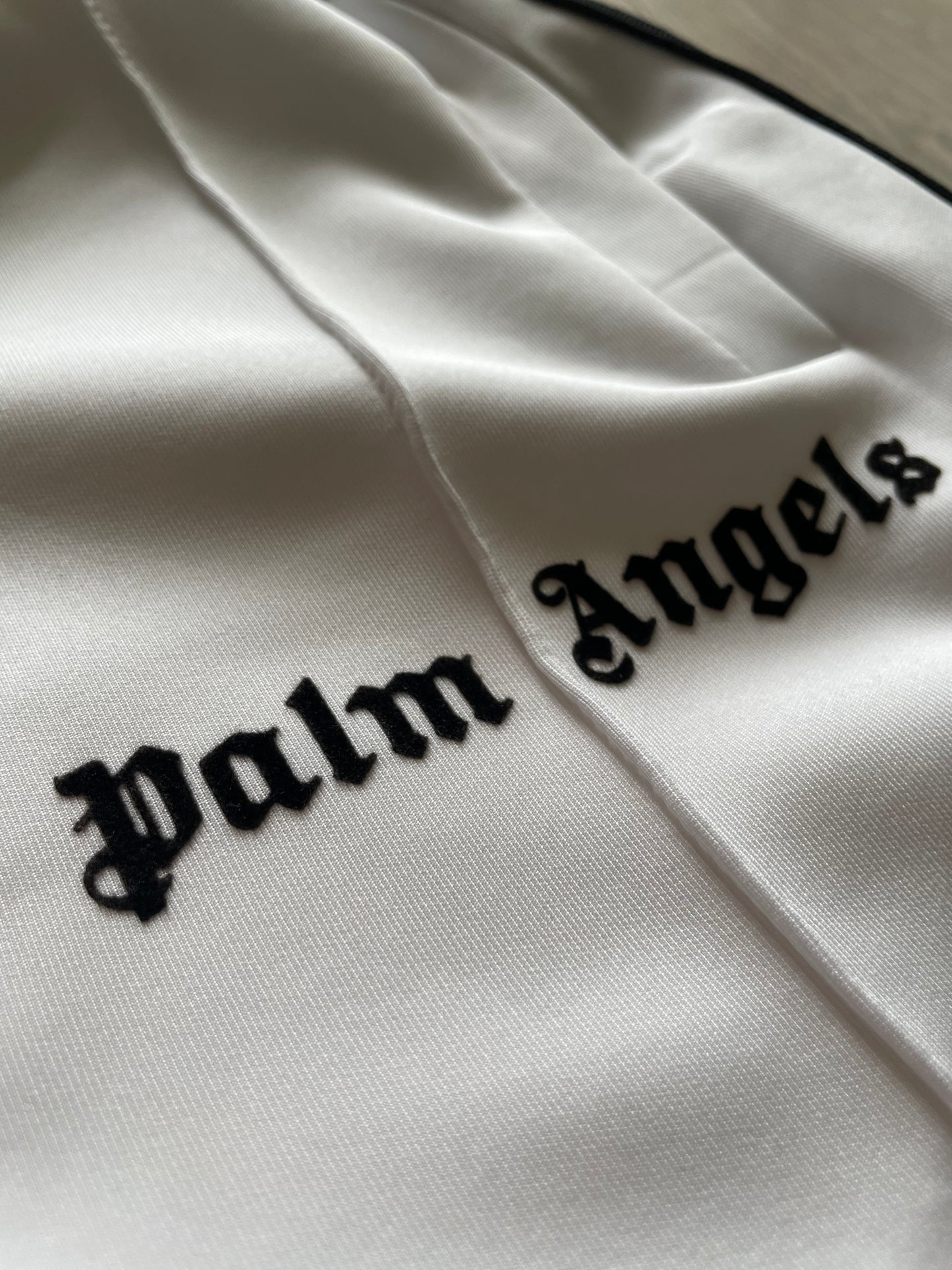 Palm Angels White Trackshorts
