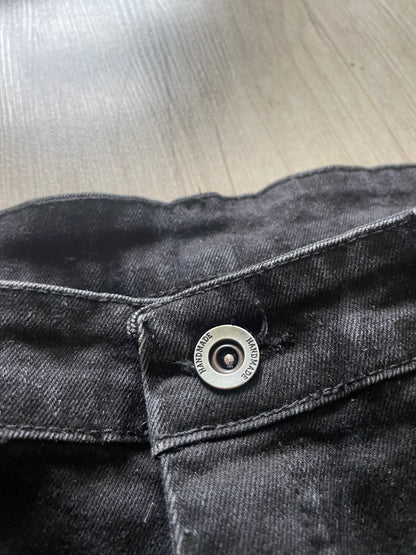 Handmade Double-Knee Denim Shorts