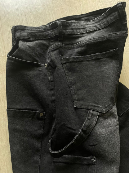 Handmade Double-Knee Denim Shorts