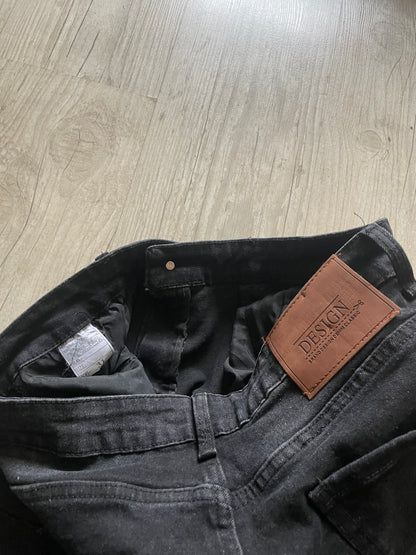 Handmade Double-Knee Denim Shorts