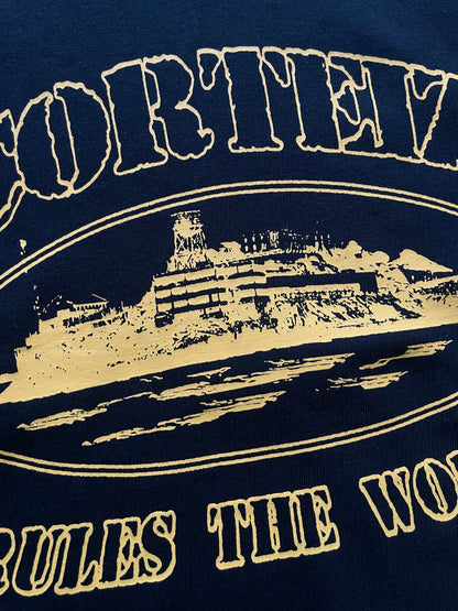 Corteiz OG Alcatraz Island Yellow T-shirt